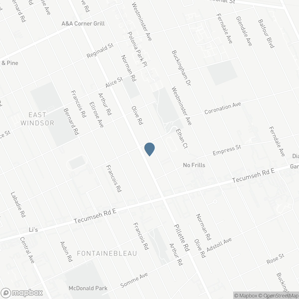 1915 OLIVE ROAD, Windsor, Ontario N8T 1R4